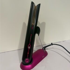 Dyson Black and Pink Hair Straightener